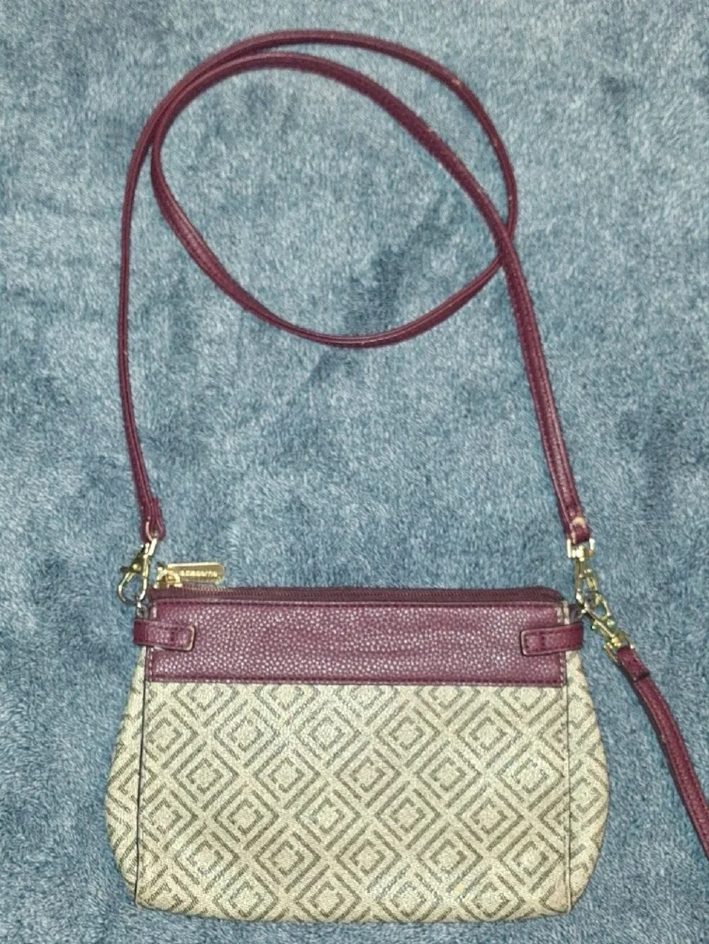 Liz Claiborne Plum Crossbody Bag